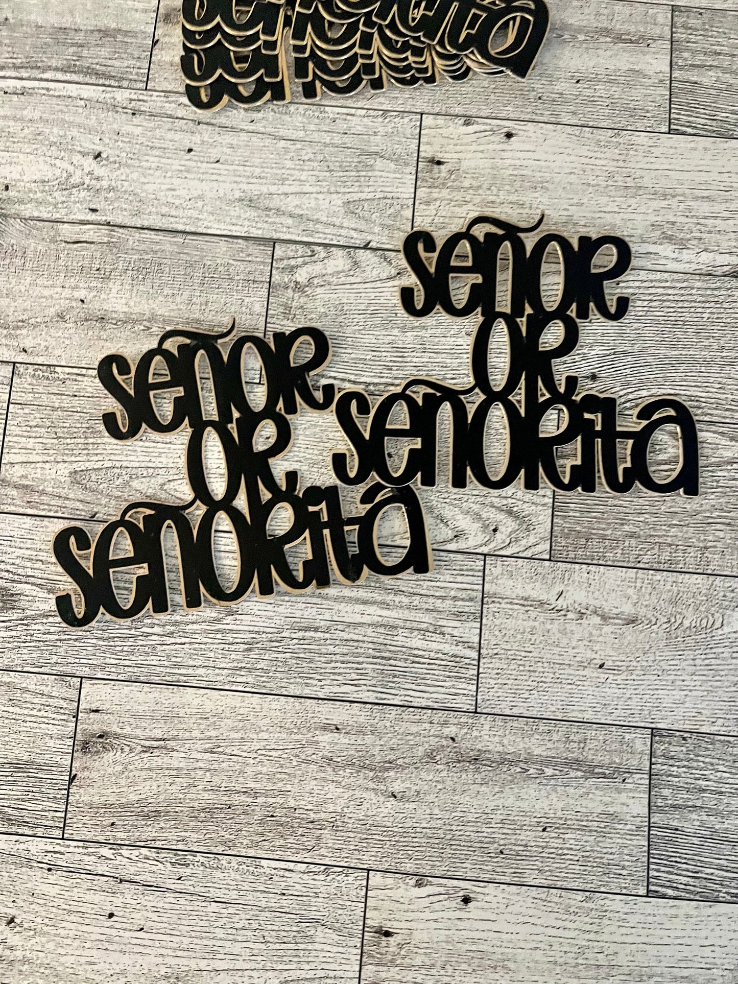 Senorita Baby Party Cut Outs For Centerpieces Wall Decor