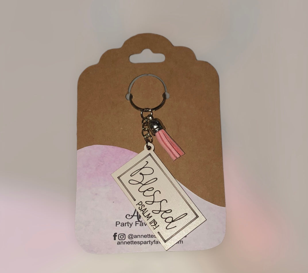 Inspirational Verse Keychain