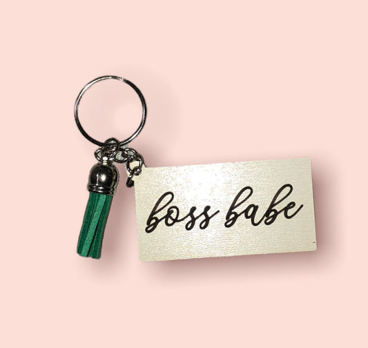 Boss Babe Keychain